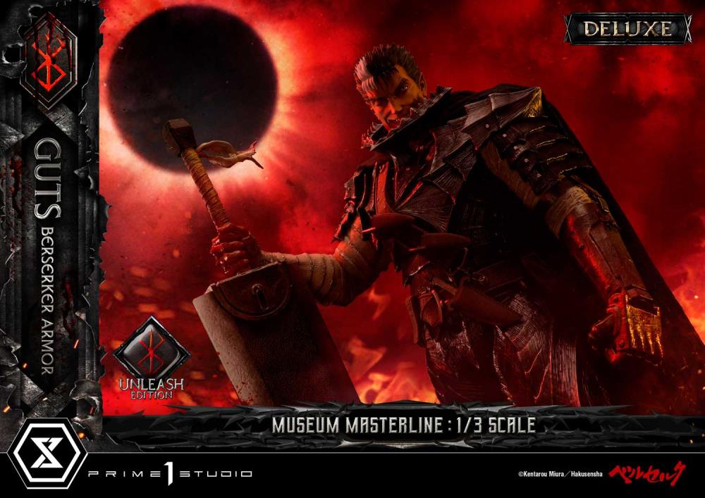 Berserk Museum Masterline Guts in Berserker Armor (Unleash Edition) Deluxe 1/3 Scale Statue Gallery Image 51