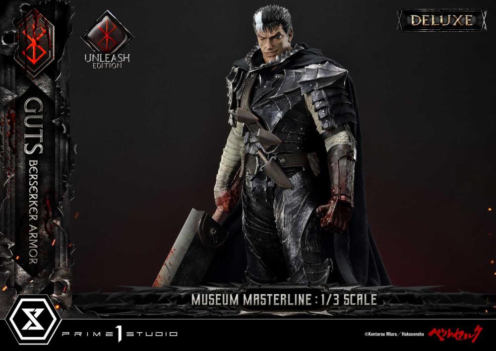 Berserk Museum Masterline Guts in Berserker Armor (Unleash Edition) Deluxe 1/3 Scale Statue Gallery Image 33