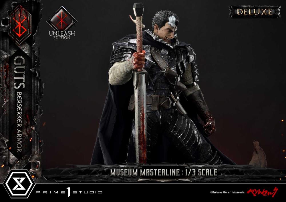 Berserk Museum Masterline Guts in Berserker Armor (Unleash Edition) Deluxe 1/3 Scale Statue Gallery Image 37