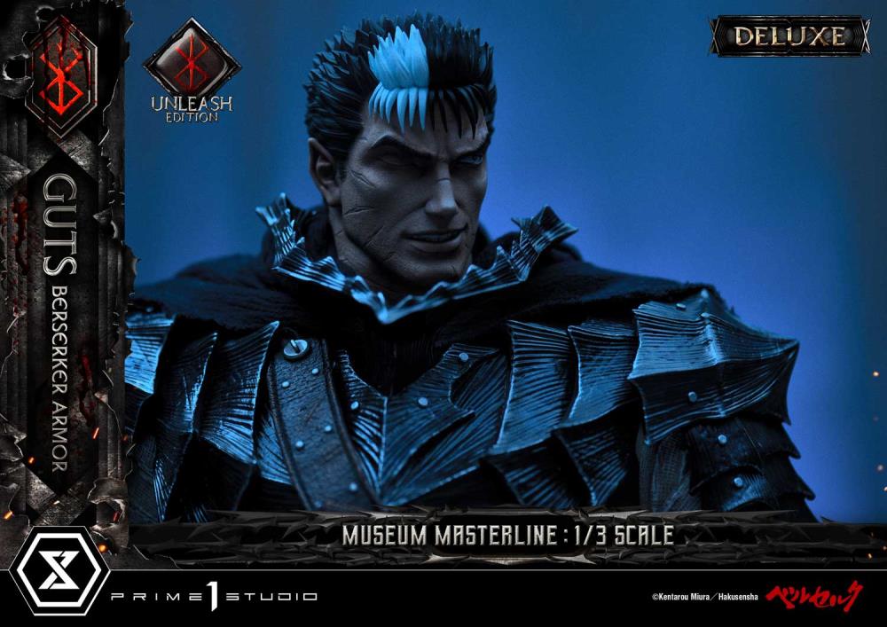 Berserk Museum Masterline Guts in Berserker Armor (Unleash Edition) Deluxe 1/3 Scale Statue Gallery Image 5