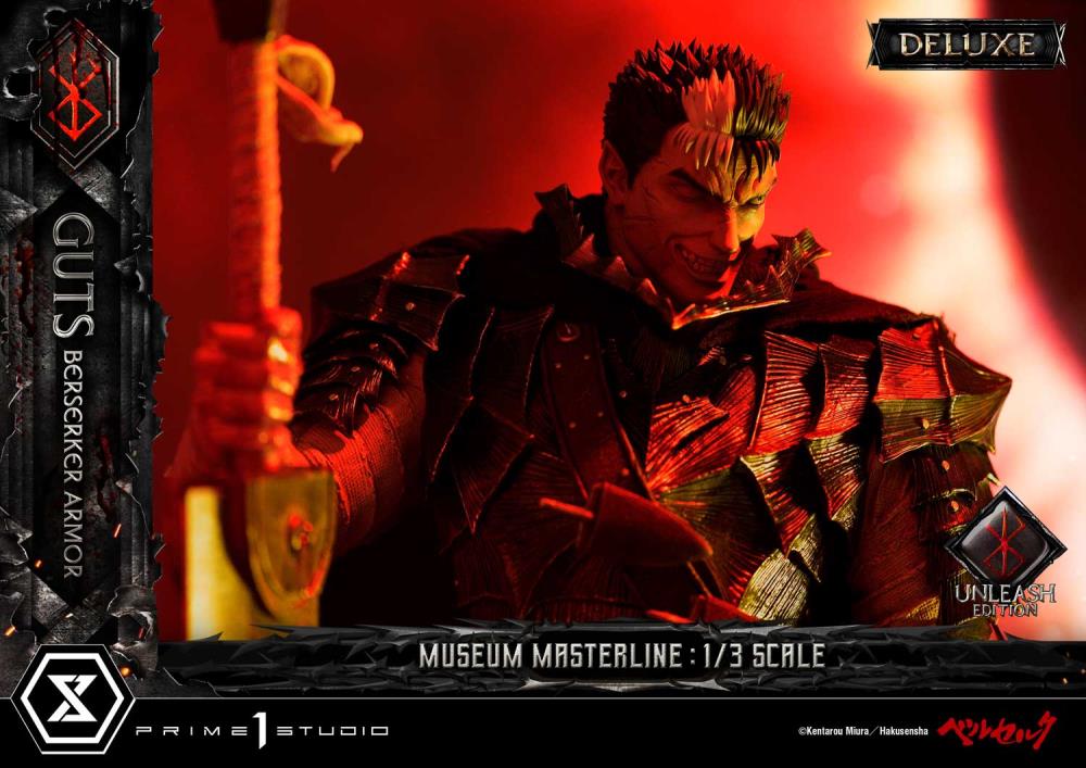 Berserk Museum Masterline Guts in Berserker Armor (Unleash Edition) Deluxe 1/3 Scale Statue Gallery Image 64