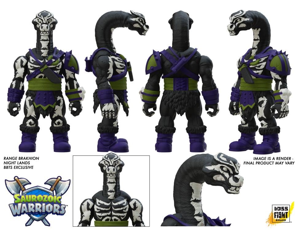 Saurozoic Warriors Range Brakhion (Night Lands Ver.) 1/12 Scale Saurozoic Warriors Range Brakhion (Night Lands Ver.) 1/12 Scale
