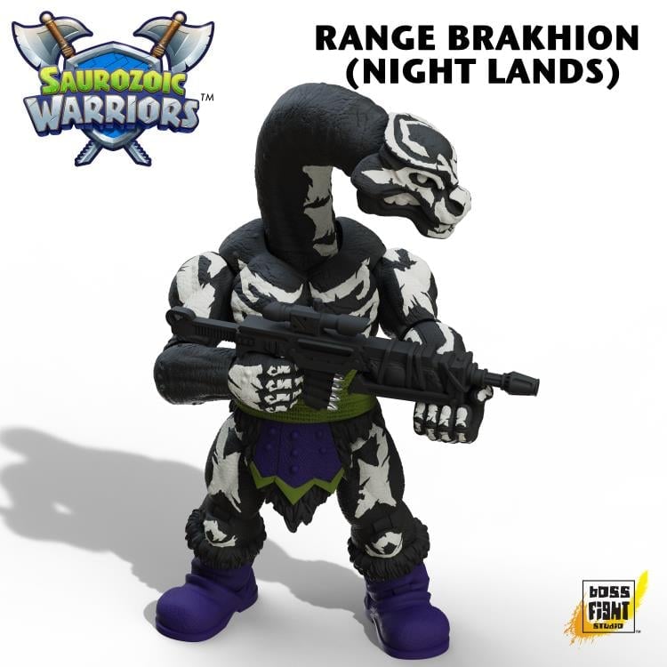 Saurozoic Warriors Range Brakhion (Night Lands Ver.) 1/12 Scale BBTS Exclusive Figure Gallery Image 4