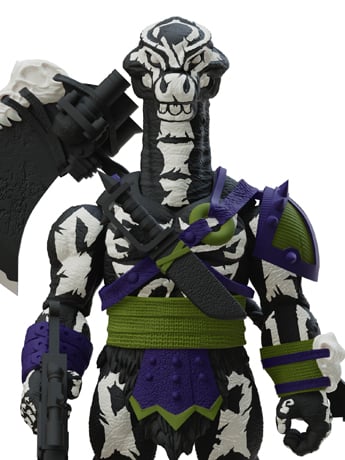 Xcaliber Warriors Of The Night 100セット限定 Saurozoic Warriors Range Brakhion (Night Lands Ver.) 1/12 Scale
