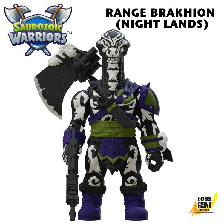 Saurozoic Warriors Range Brakhion (Night Lands Ver.) 1/12 Scale BBTS Exclusive Figure Gallery Image 3
