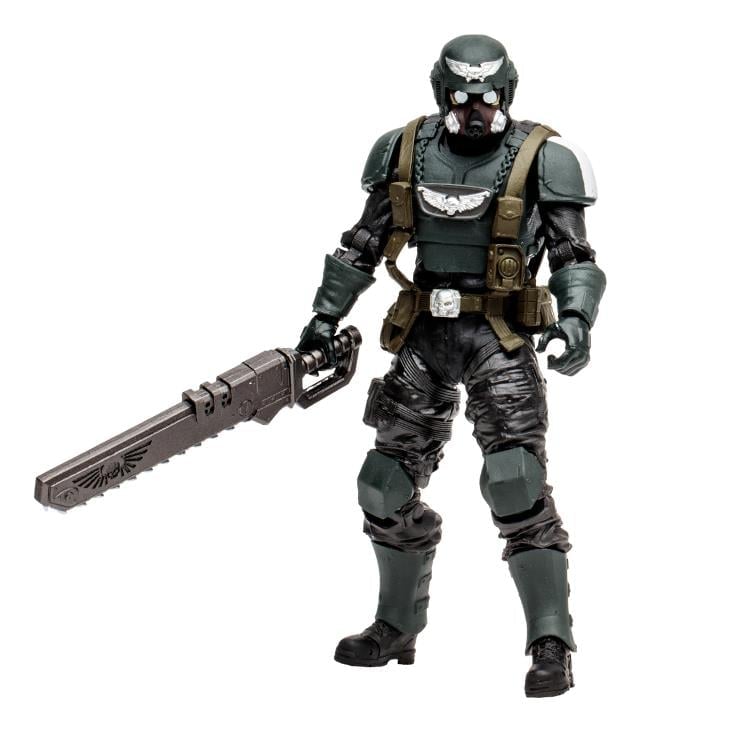 Warhammer 40,000 Darktide Veteran Guardsman Action Figure Gallery Image 3