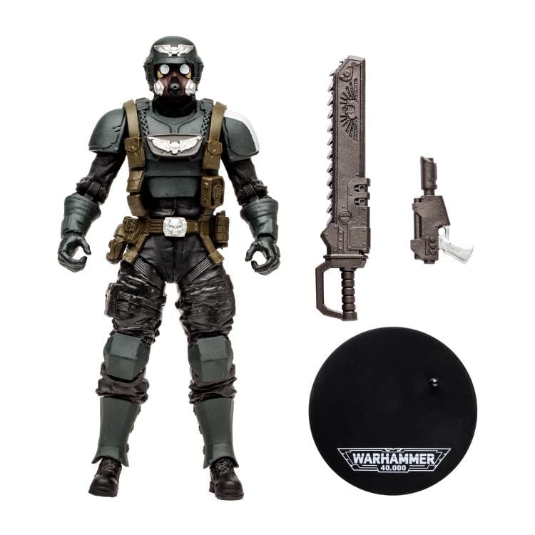 Warhammer 40,000 Darktide Veteran Guardsman Action Figure Gallery Image 9