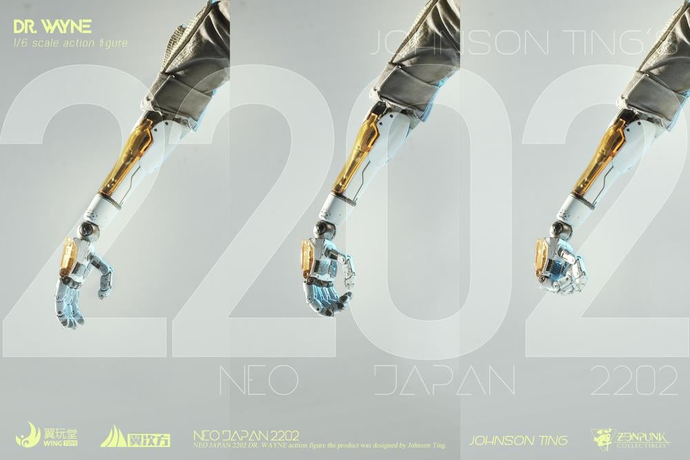 Neo Japan 2202 Dr Wayne (Castor Ver.) 1/6 Scale Collectible Figure + Mysterious Head Sculpt Gallery Image 23