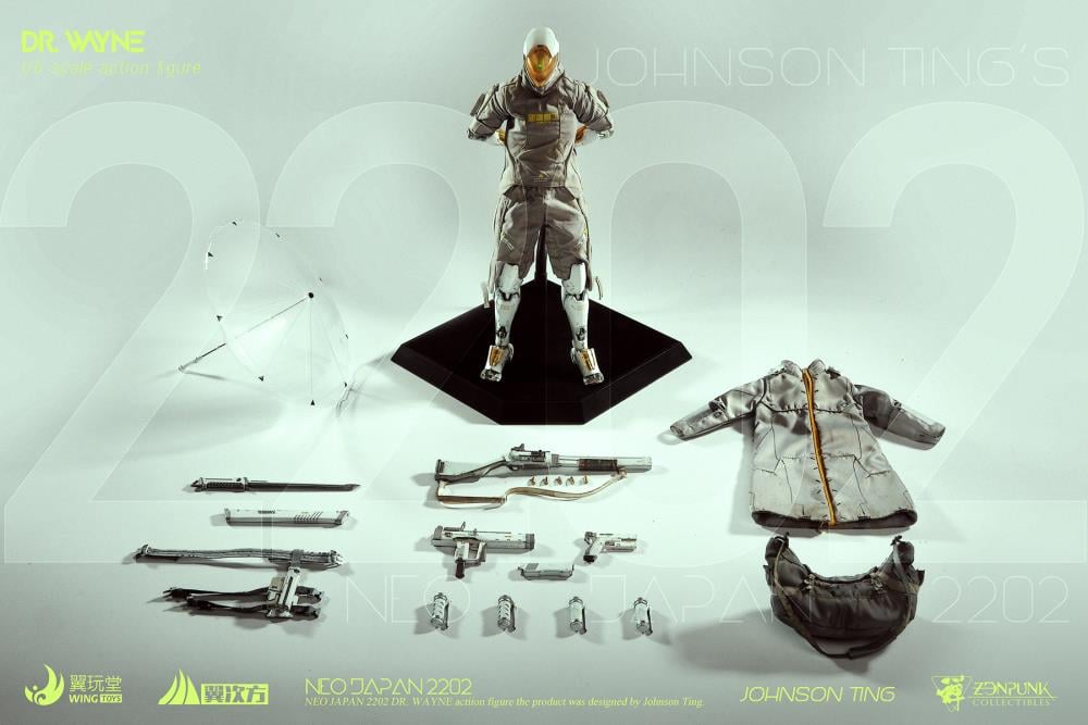 Neo Japan 2202 Dr Wayne (Castor Ver.) 1/6 Scale Collectible Figure + Mysterious Head Sculpt Gallery Image 3