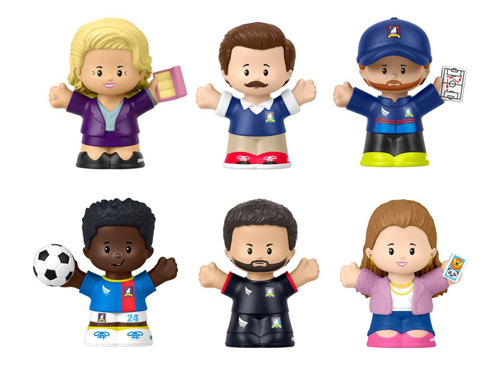 Ted Lasso Little People Collector Set Gallery Image 1