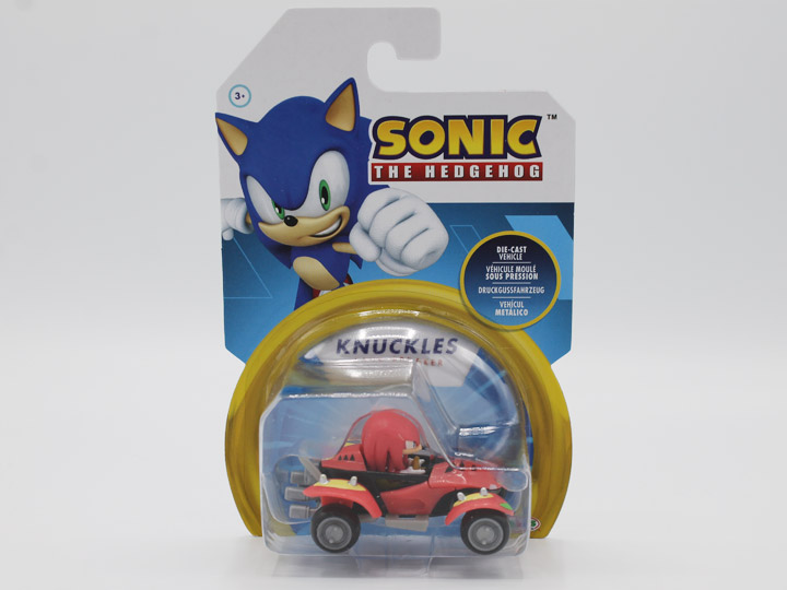 Sonic The Hedgehog Knuckles Die-Cast 1/64 Scale Vehicle Gallery Image 1