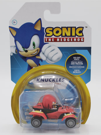 Sonic The Hedgehog Knuckles Die-Cast 1/64 Scale Vehicle Gallery Image 2