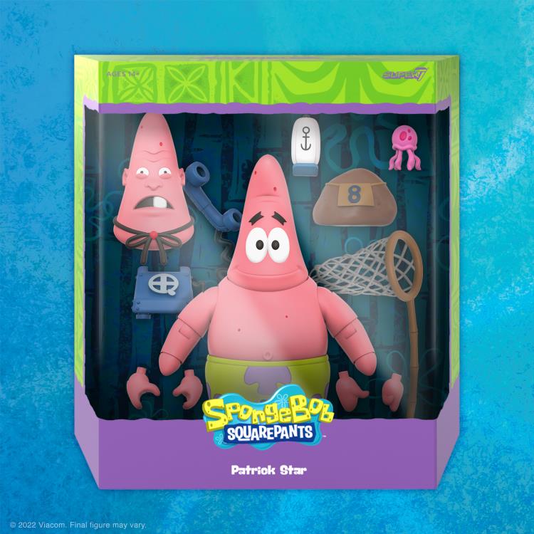 SpongeBob SquarePants ULTIMATES! Wave 2 Set of 2 Action Figures Gallery Image 7