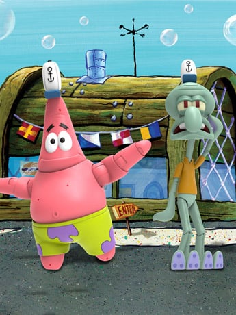 SpongeBob SquarePants ULTIMATES! Wave 2 Set of 2 Action Figures Gallery Image 2