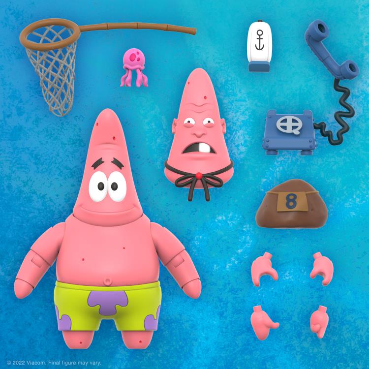 SpongeBob SquarePants ULTIMATES! Wave 2 Set of 2 Action Figures Gallery Image 6