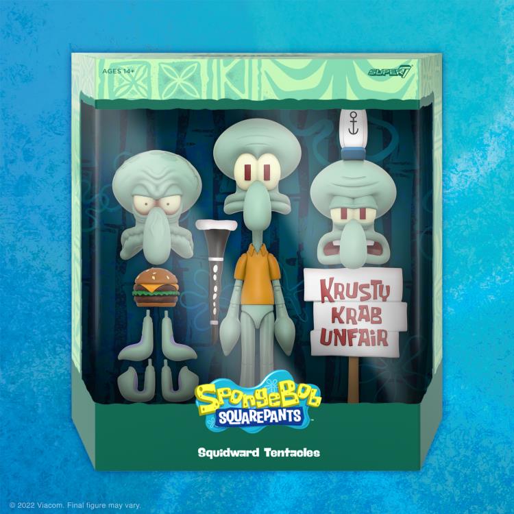 SpongeBob SquarePants ULTIMATES! Wave 2 Set of 2 Action Figures Gallery Image 12