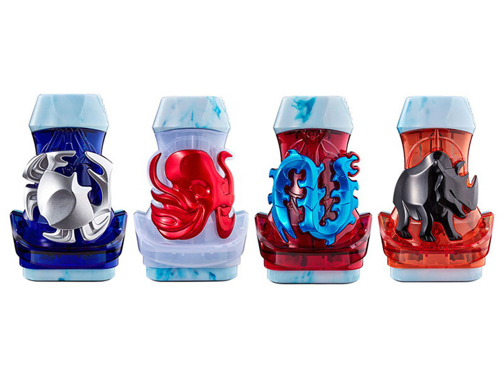 ramem01出品です。 Kamen Rider DX ViStamp Selection 04 Set of 4 ViStamps