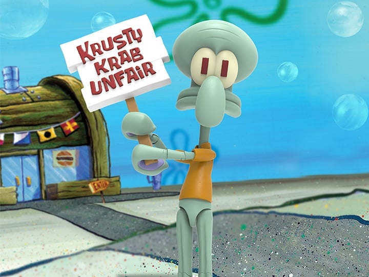SpongeBob SquarePants ULTIMATES! Squidward Tentacles Action Figure Gallery Image 1