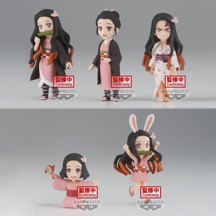 Demon Slayer: Kimetsu no Yaiba World Collectable Figure Nezuko Kamado Collection III Set of 5 Figures Gallery Image 3