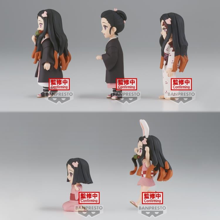 Demon Slayer: Kimetsu no Yaiba World Collectable Figure Nezuko Kamado Collection III Set of 5 Figures Gallery Image 4