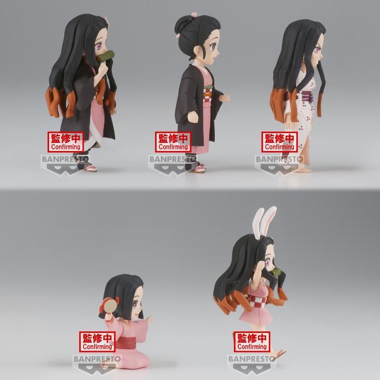 Demon Slayer: Kimetsu no Yaiba World Collectable Figure Nezuko Kamado Collection III Set of 5 Figures Gallery Image 6