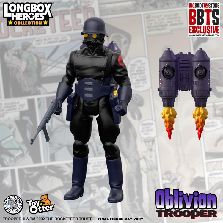 The Rocketeer Longbox Heroes Oblivion Trooper 5" BBTS Exclusive Figure Gallery Image 4