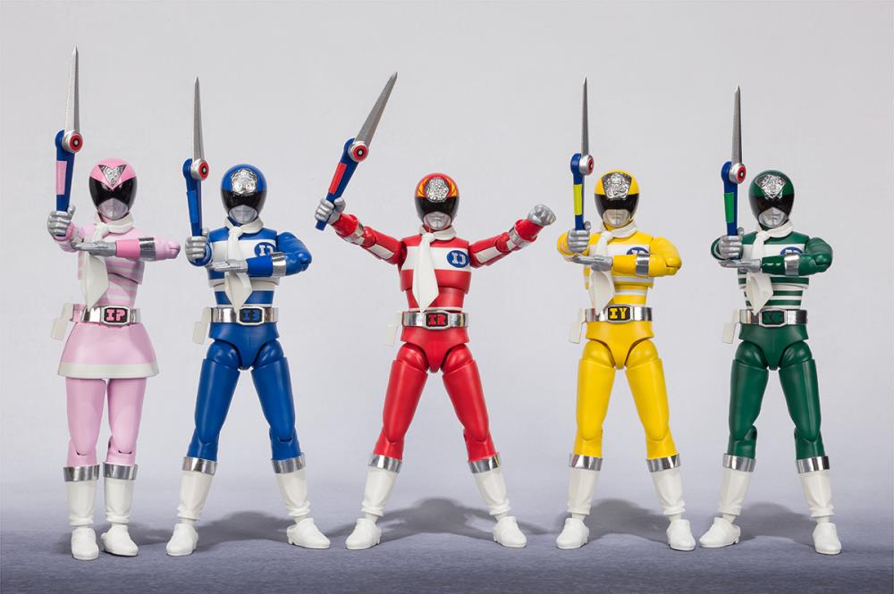 Denshi Sentai Denziman Shodo Super Boxed Set of 5 Figures Gallery Image 9