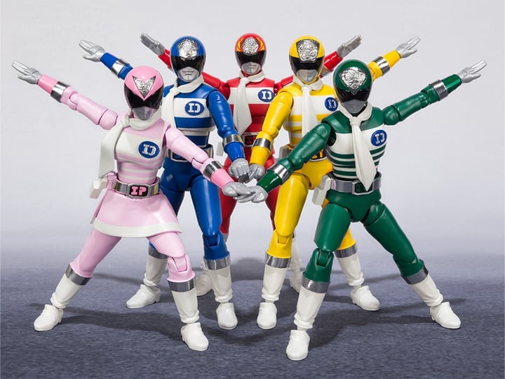 Denshi Sentai Denziman Shodo Super Boxed Set of 5 Figures Gallery Image 1