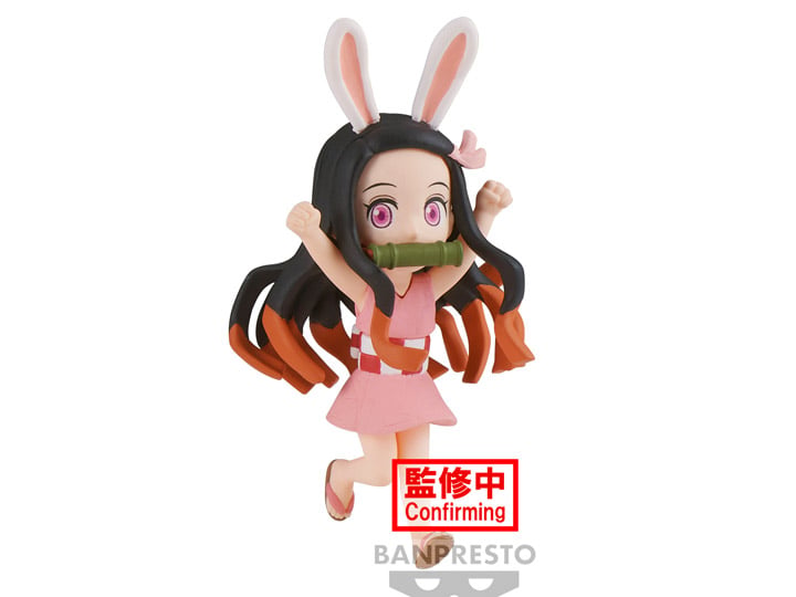 Demon Slayer: Kimetsu no Yaiba World Collectable Figure Nezuko Kamado Collection III Nezuko with Bunny Ears Gallery Image 1