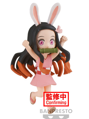 Demon Slayer: Kimetsu no Yaiba World Collectable Figure Nezuko Kamado Collection III Nezuko with Bunny Ears Gallery Image 2