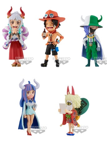 One Piece World Collectable Figure Wano Country Onigashima 2 Set of 5 Figures Gallery Image 2