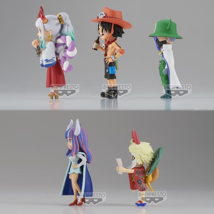 One Piece World Collectable Figure Wano Country Onigashima 2 Set of 5 Figures Gallery Image 4