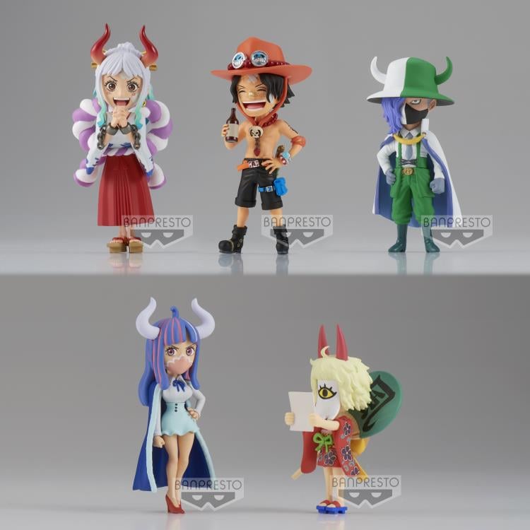 ONE PIECE WORLD Collectable WCF Onigashima Wano Vol 5 Juego Completo Figura (B/1) EUR 34,72 - ES