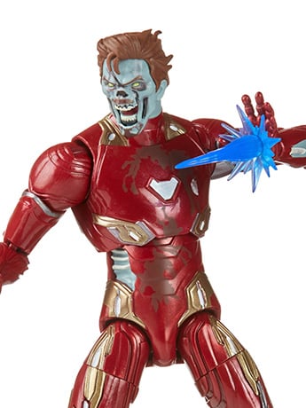 What If...? Marvel Legends Zombie Iron Man Action Figure (Khonshu BAF) Gallery Image 2