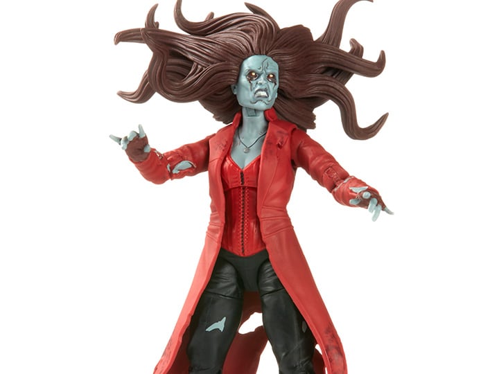 What If...? Marvel Legends Zombie Scarlet Witch Action Figure (Khonshu BAF) Gallery Image 1