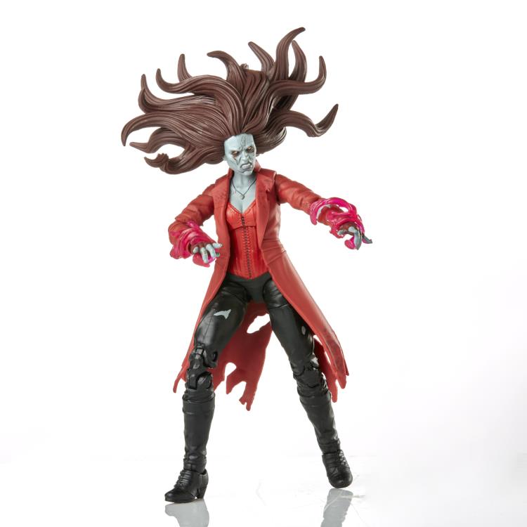 What If...? Marvel Legends Zombie Scarlet Witch Action Figure (Khonshu BAF) Gallery Image 4