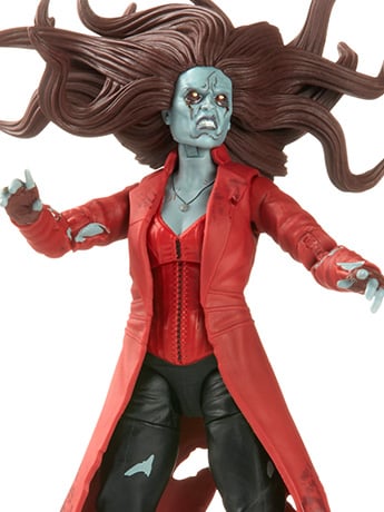 What If...? Marvel Legends Zombie Scarlet Witch Action Figure (Khonshu BAF) Gallery Image 2