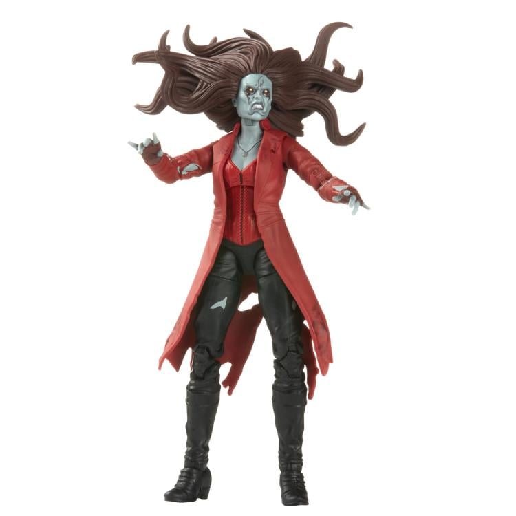 What If...? Marvel Legends Zombie Scarlet Witch Action Figure (Khonshu BAF) Gallery Image 3