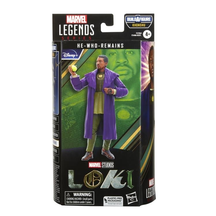 Loki Marvel Legends He-Who-Remains Action Figure (Khonshu BAF) Gallery Image 7