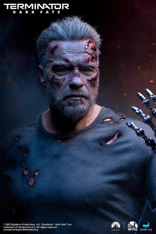 Terminator: Dark Fate T-800 Life-Size Bust Gallery Image 5