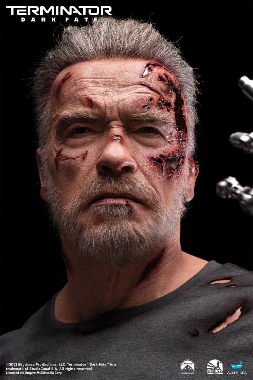 Terminator: Dark Fate T-800 Life-Size Bust Gallery Image 28