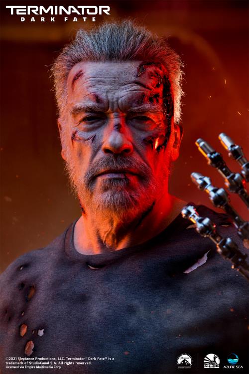 Terminator: Dark Fate T-800 Life-Size Bust Gallery Image 18