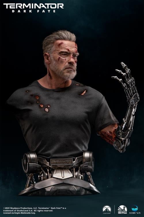 Terminator: Dark Fate T-800 Life-Size Bust Gallery Image 6