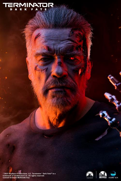 Terminator: Dark Fate T-800 Life-Size Bust Gallery Image 19