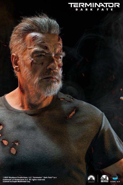 Terminator: Dark Fate T-800 Life-Size Bust Gallery Image 23