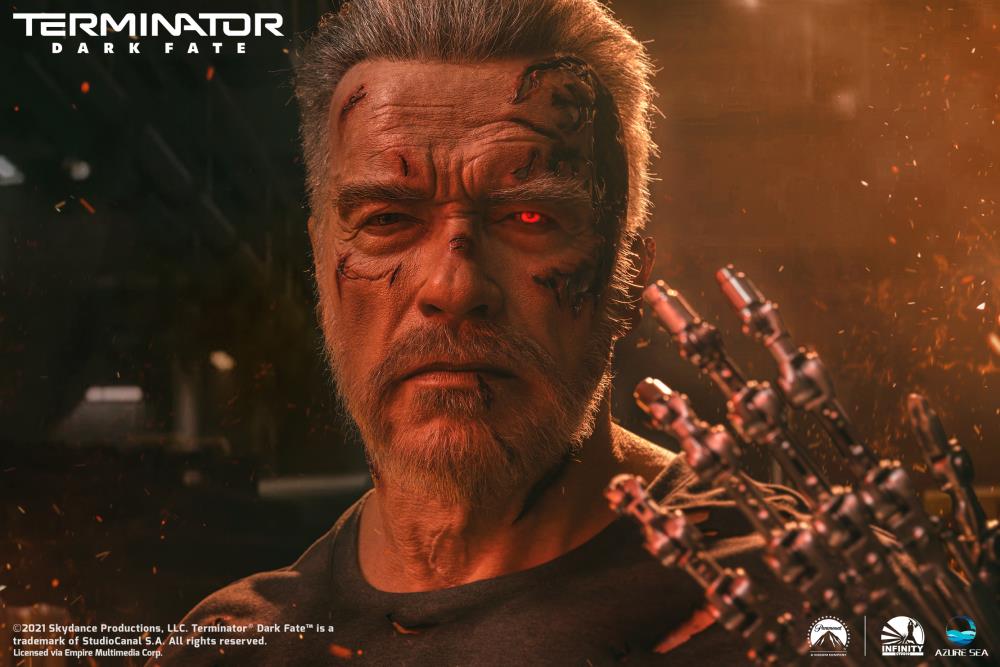 Terminator: Dark Fate T-800 Life-Size Bust Gallery Image 16