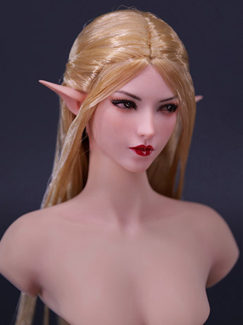Mei Elf Head Sculpt 1/6 Scale Accessory (YMT079A) Gallery Image 2
