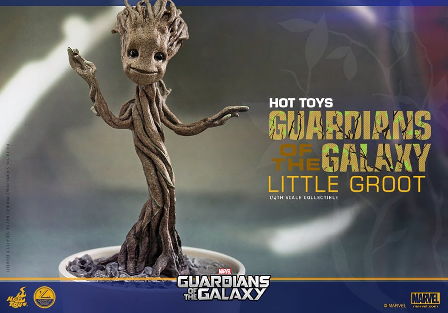Guardians of the Galaxy QS004 Little Groot 1/4th Scale Collectible Figure Gallery Image 7