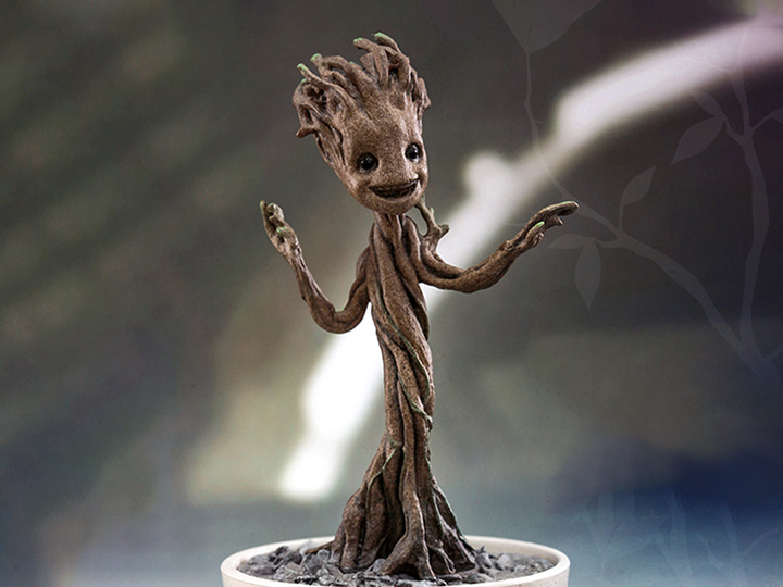 Guardians of the Galaxy QS004 Little Groot 1/4th Scale Collectible Figure Gallery Image 1