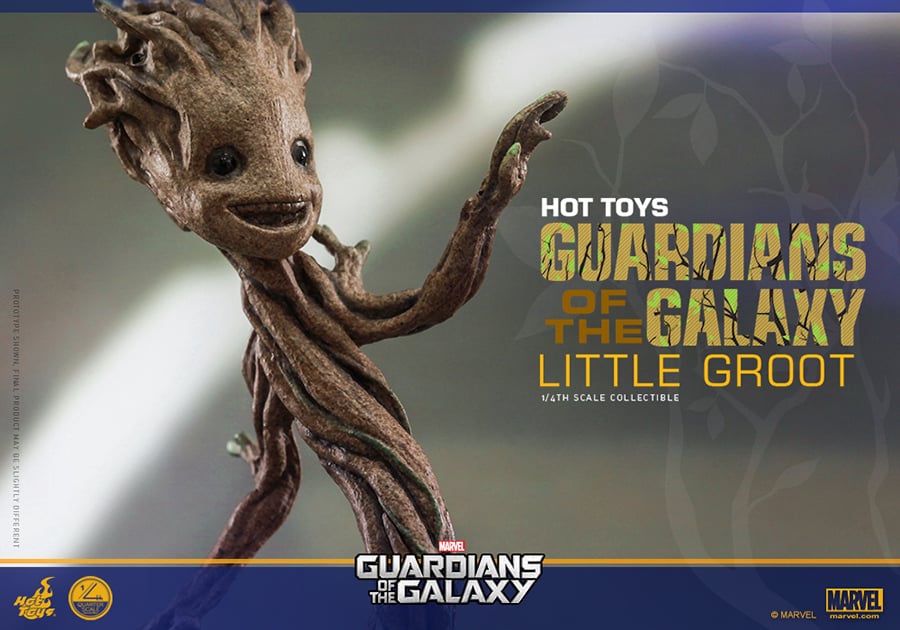 Guardians of the Galaxy QS004 Little Groot 1/4th Scale Collectible Figure Gallery Image 6